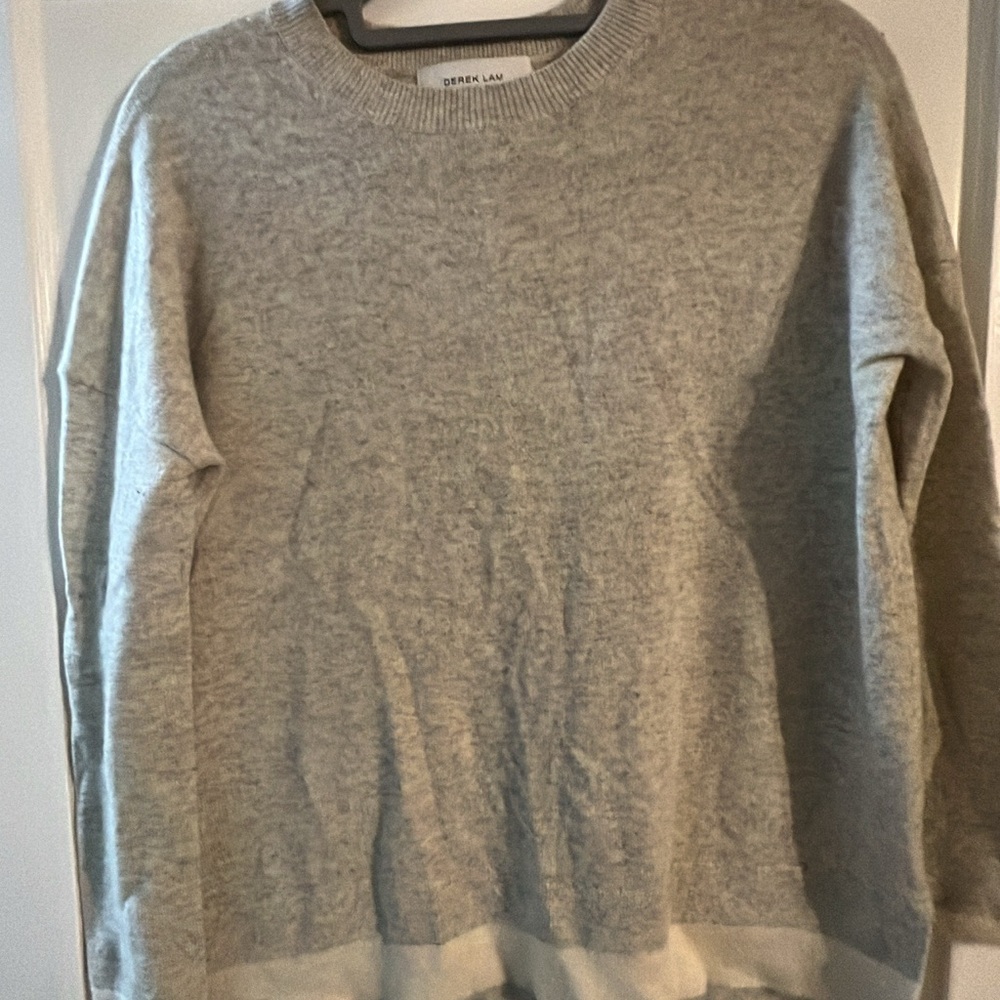 Derek Lam 10 Crosby Alpaca-Blend Crewneck Sweater – Size S